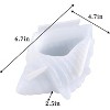 JDICTION Silicone Mold for Resin and Concrete, Large Conch Shell Tray Mold for Candle Vessels, Jewelry Holder, Marine Theme Home Decor Gift - 3 of 4