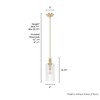 Hunter Fans 15.75" Gatz Ceiling Light Alturas Gold Finish - 3 of 4