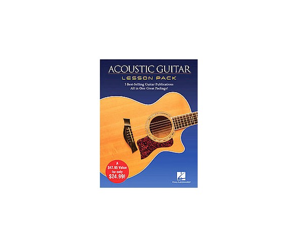 Acoustic Guitar Lesson Pack : 5 Best-selling Guitar Publications in One Great Package! 4 Books and 1 Dvd