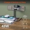 HyperGear® SpeedBoost 43-Watt 3-Port USB Wall Charger with Built-in Apple Watch® Charger in White - 4 of 4