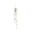 34.5" Iron Rustic Rooster Birdhouse Windchime Gold/Green/Orange - Olivia & May: Outdoor Garden Decor - 3 of 4