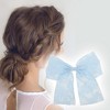 Unique Bargains Elegant Flower Bow Ribbon Hair Clips 1 Pc - 2 of 4