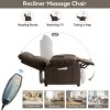 Recliner Chair for Elderly Seniors-Power Reclining Chair with 8-Point Massage & Heating,Chenille Accent Relaxing Chair for Living Room, Bedroom - 4 of 4