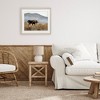 Stupell Industries Moose Wanderer Mountain Valley Framed Print Under Glass - 3 of 4