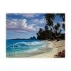 Trademark Fine Art -Anthony Casay 'Tropical Beach' Canvas Art - 2 of 3