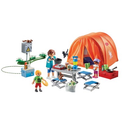 playmobil family camping