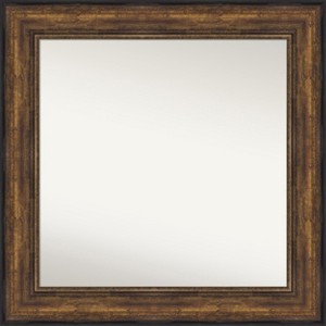 Amanti Art Ballroom Bronze Non-Beveled Bathroom Wall Mirror - 1 of 4