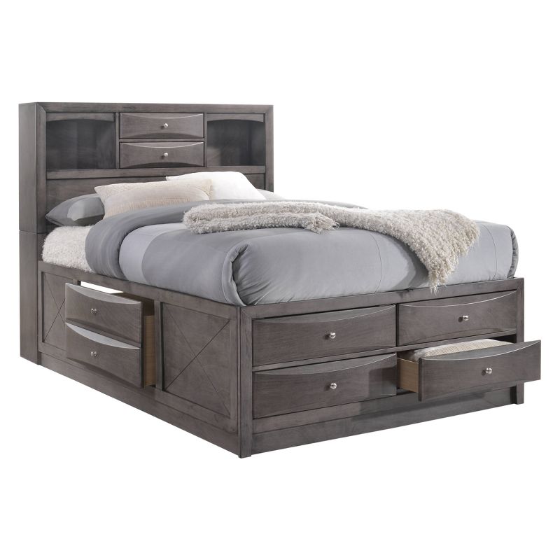 Madison Storage Bed Gray - Picket House Furnishings, 3 of 7