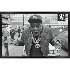 Trends International Biz Markie - London Street Framed Wall Poster Prints Black Framed Version 14.725" x 22.375" - 1 of 4