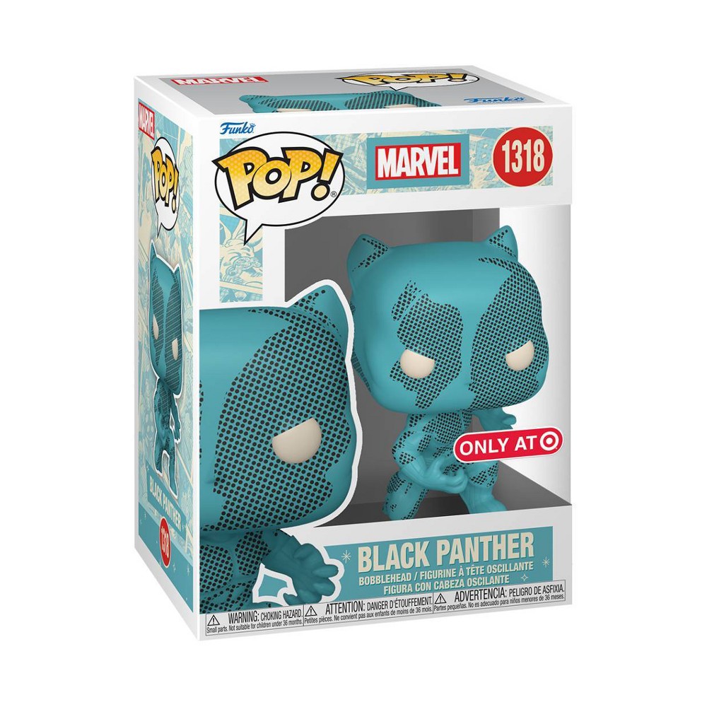 Funko POP! Marvel: Disney 100 Retro Reimagined Black Panther Figure (Target Exclusive)