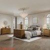 Bedroom 3 Drawer Dresser, Wooden Storage Chest of Drawers w/ Exquisite Metal Handles, Small Storage Cabinet, Modern Design Dresser - 3 of 4