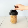 reCAP Mason Jar Pour Lid with Foldout Carry Loop, Regular Mouth with Leak-Proof Seal, USA Made - image 2 of 4