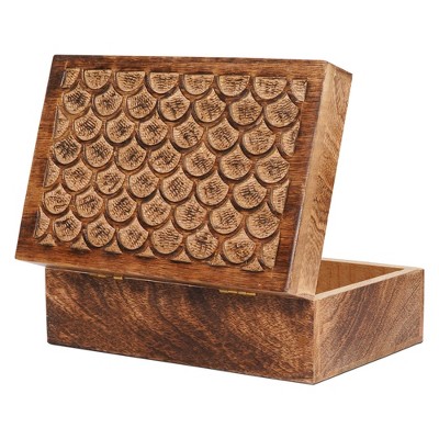 Mela Artisans Storage Box Scallop