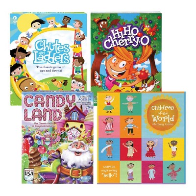 Kaplan Early Learning Classic First Board Games - Set of 4