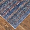 Voss Transitional Geometric Blue/Purple/Brown Area Rug - 3 of 4