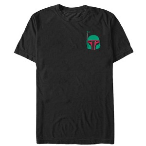 Men's Star Wars Boba Fett Badge T-Shirt - 1 of 4