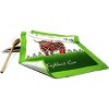 Slickblue Highland Cow Cotton Tea Towel – Scottish Thistle Design, 100% Cotton, Single or Set of 2, 26x18 Inches - 3 of 4