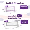 ComfyBumpy Bed Rail for Toddlers, Toddler Bed Rails for Twin, Full & Toddler Bed Size,  Baby Bed Side Rail for Kids - 2 of 4