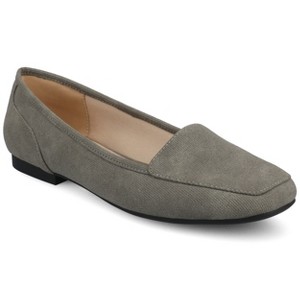 Journee Women's Noelia Medium and Wide Width Career Ballet Flats - 1 of 4
