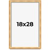 PosterPalooza | Minimalist Shadow Box Brown Picture Frame - UV Acrylic, Backing, Hanging Hardware - 2 of 4