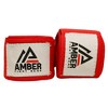 Amber Fight Gear Mexican Style 200 Inch Elastic Handwraps - Breathable, Machine Washable for MMA, Boxing, Kickboxing, Muay Thai, Red, Sold as a Pair - 4 of 4