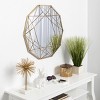 25" x 25" Keyleigh Metal Accent Wall Mirror Gold - Kate and Laurel - 4 of 4