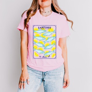 Simply Sage Market Sardines In Olive Oil Short Sleeve Tee - 1 of 4