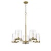 Z-Lite Callista 5 - Light Chandelier in  Rubbed Brass - 3 of 4