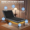 Twin XL Adjustable Bed Frame with Massage, Head & Foot Incline, Wireless Remote, Adjustable Legs - 4 of 4