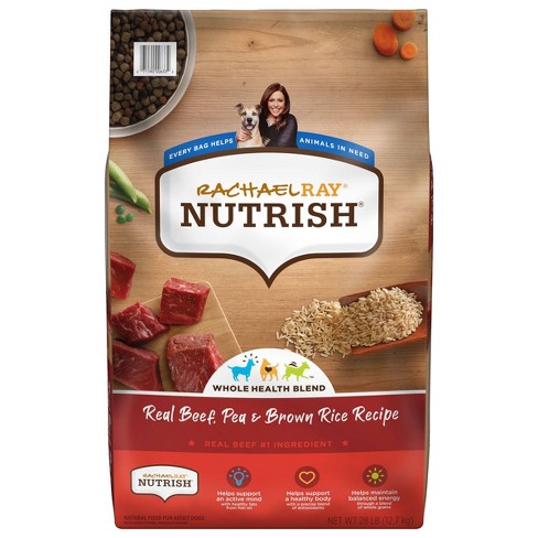 Rachael Ray Nutrish Real Beef, Pea & Brown Rice Recipe Adult Super Premium Dry Dog Food - image 1 of 4