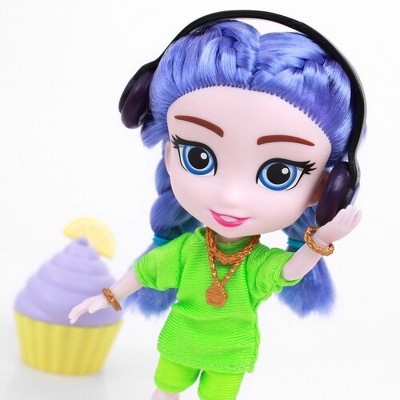 Ella Violet Hair Lime Outfit 5" Action Figure