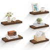 Wall Shelves Set of 4/5, Floating Shelves, Wall Mounted, Display Shelves for Picture Frames, Wall Decor, Hanging Shelf for Living Room, Kitchen - 2 of 4