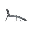 2 Pack Face Down Chaise Lounge Chair 5-Position Adjustable Foldable Tanning Chair with Arm Holes, Outdoor Recliner Chair - 4 of 4