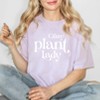 Simply Sage Market Women's Crazy Plant Lady Short Sleeve Garment Dyed Tee - 2 of 2