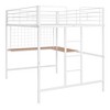 NicBex Twin/Full Size Loft Bed with Ladder and Desk,Loft Bed Frame with Guardrails and Metal Grid,Bed Frame for Kids,Box Spring Not Required - 4 of 4