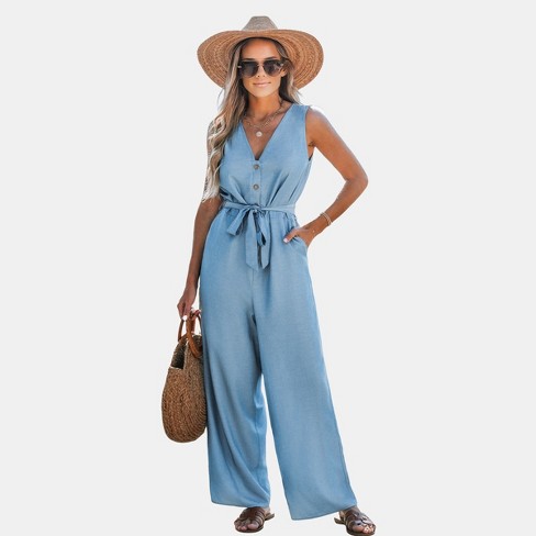 Target best sale blue jumpsuit