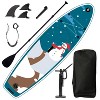 VYNXARIA Inflatable Stand Up Paddle Board 9.9'*33"*5" With Accessories,Antique blue green - 2 of 4