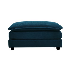 NicBex Modern 35" Rectangle Ottomans Wood Footstools with Chenille Fabric for Bedroom and Living Room - 1 of 4