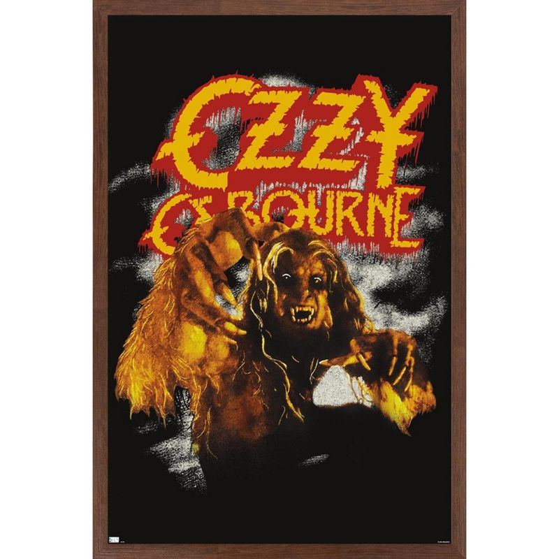 Trends International Ozzy Osbourne - Vintage Werewolf Framed Wall Poster Prints, 1 of 7