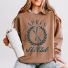 Simply Sage Market Women's Lightweight Garment Dyed Graphic Sweatshirt Apres Ski Club - 2 of 4