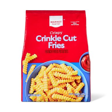 Frozen Crispy Crinkle Cut French Fries - 32oz - Market Pantry™