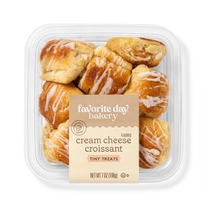 Cream Cheese Croissant Tiny Treats - 7oz/10ct - Favorite Day™ - 1 of 3