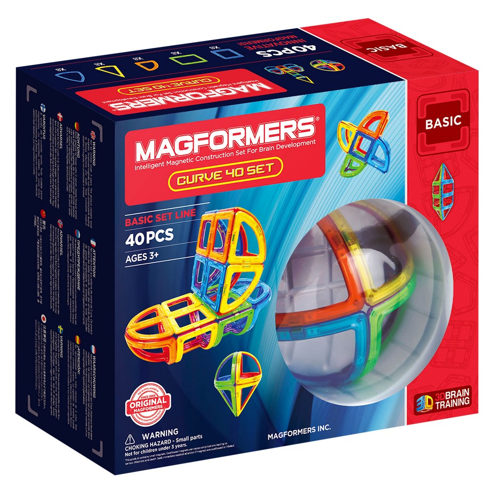 UPC 730658010112 product image for Magformers Curve Magnetic Building Set - 40pc | upcitemdb.com