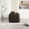 NicBex Bean Bag Chair for Adults Soft Floor Chair with High Resilience Foam for 2 Comfortable Square Sofa Chair for Living Room - 3 of 4