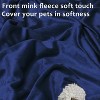 Kritter Planet Puppy Blanket, Super Soft High Pile Dog Blankets and Throws Cat Fleece Sleeping Mat for Pet Small Animals 45x30 - 4 of 4