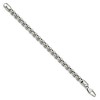 Black Bow Jewelry Men's 8.25mm Stainless Steel Rounded Box Chain Bracelet, 9 Inch - 2 of 4