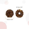 Unique Bargains Round Disco Shiny DIY Bracelet Necklace Rhinestone Clay Beads 100 Pcs - 2 of 4