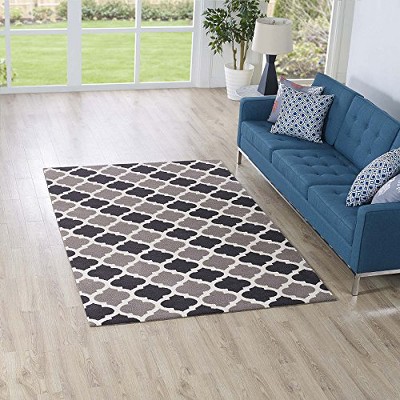 Modway Lida Moroccan Trellis 5x8 Area Rug
