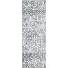 Acekool Washable Boho Geometric Area Rug, Non-Slip Foldable Low Pile Accent Carpet for Living Room Bedroom, Soft - 2 of 4