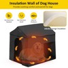 Gulches 40in H x 60in W x 44in D WinterPorch Dog House Natural 1 Pack Large Medium Dog Livestock Supplies Product type - 4 of 4